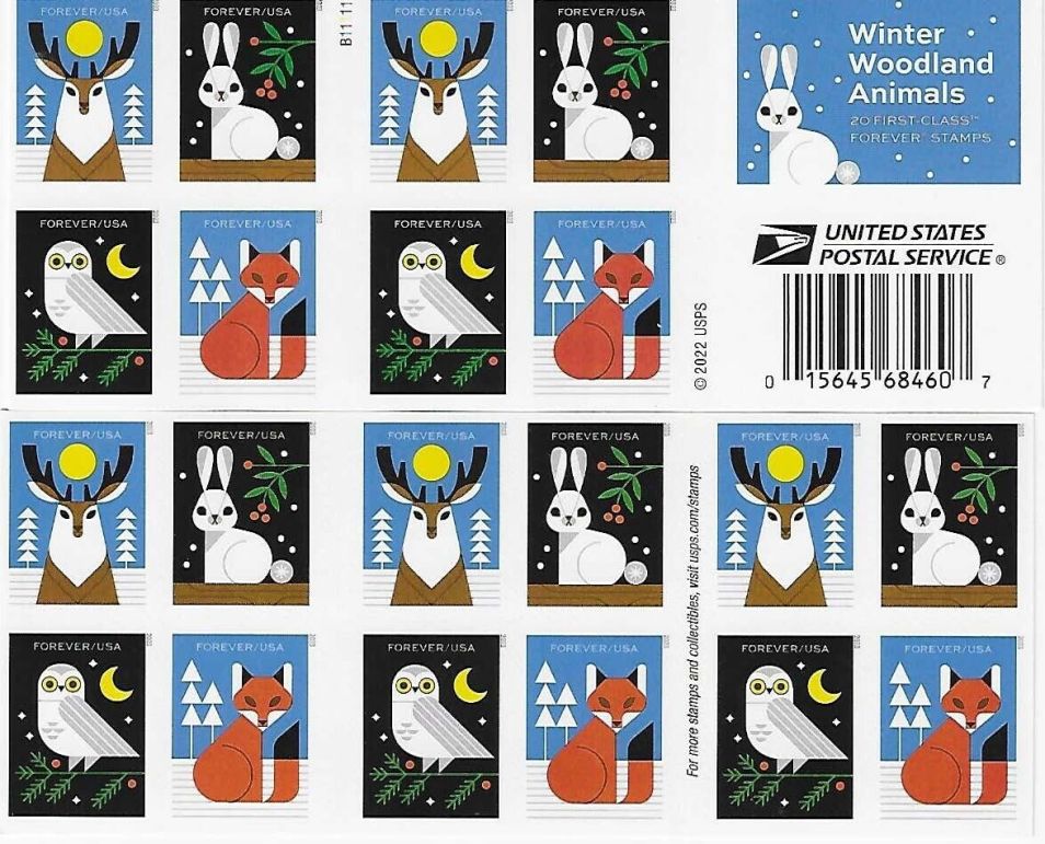 Special Price: $198 Get 1000 Forever Stamps, Various Styles On Sale, can Mail Letters, Envelopes and Others