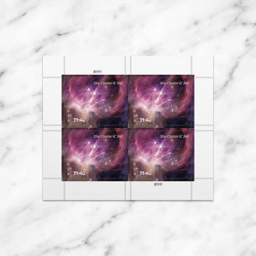 NOT Forever Stamp-$31.40 Stamps 2025 Star Cluster IC 348 – Astronomy Collection, First-Class Rate
