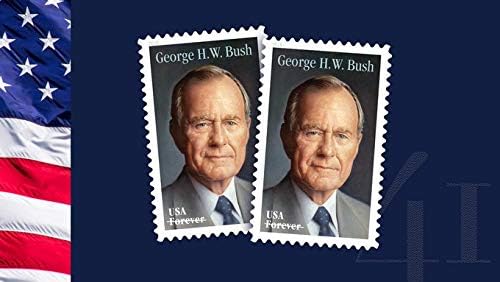 Forever Stamps 2019 George H. W. Bush – Commemorative Issue, First-Class Postage