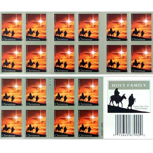 Forever Stamps 2013 Holy Family – Religious Christmas Scene, First-Class Postage