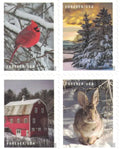 Forever Stamps 2020 Winter Scenes – Seasonal Celebration, First-Class Postage