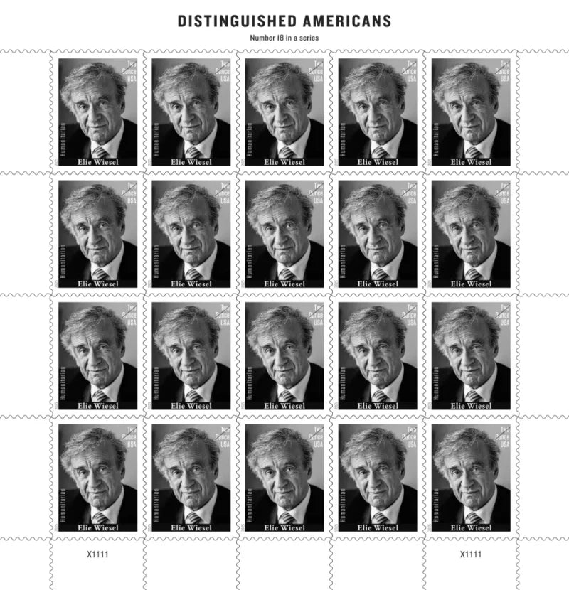 NOT Forever Stamp-Two-Ounce Stamps 2025 Elie Wiesel – Humanitarian Tribute, First-Class Rate