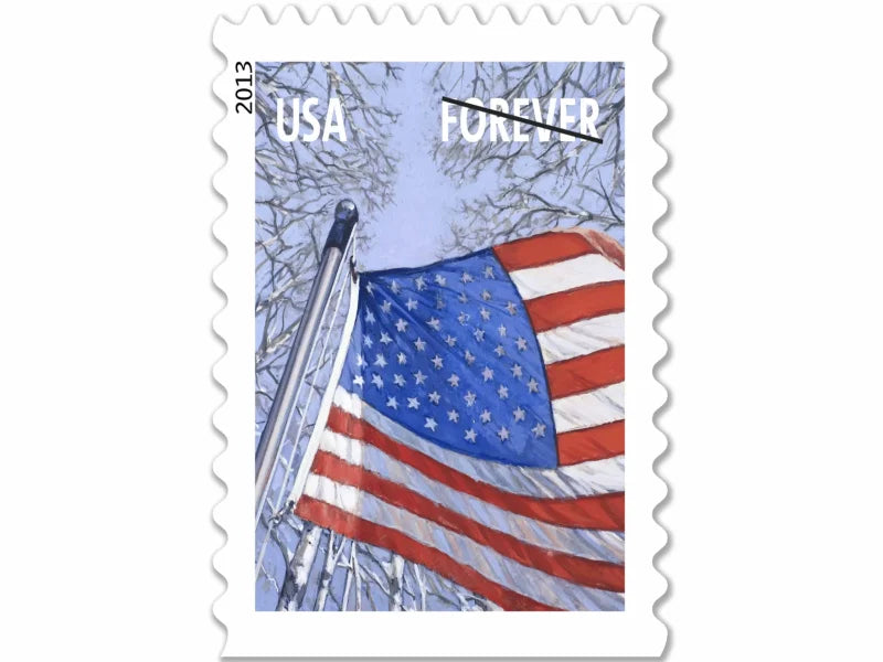 Forever Stamps 2013 Four Seasons U.S. Flag – Patriotic Symbol, First-Class Postage