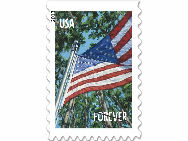 Forever Stamps 2013 Four Seasons U.S. Flag – Patriotic Symbol, First-Class Postage
