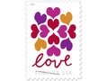 Forever Stamps 2019 Hearts Blossom – Love Message, First-Class Postage
