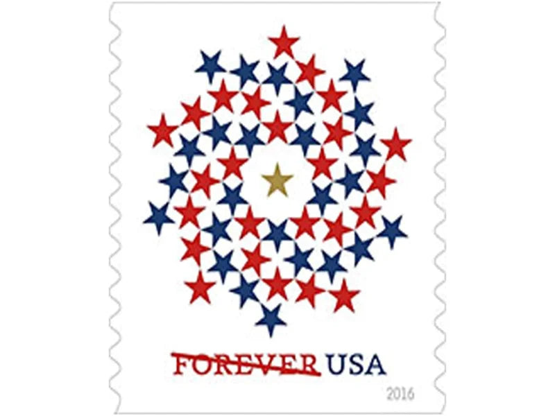 Forever Stamps 2016 Patriotic Spiral – National Pride, First-Class Postage