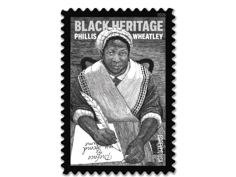 Forever Stamps 2026 Phillis Wheatley – Black Heritage Series, First-Class Postage